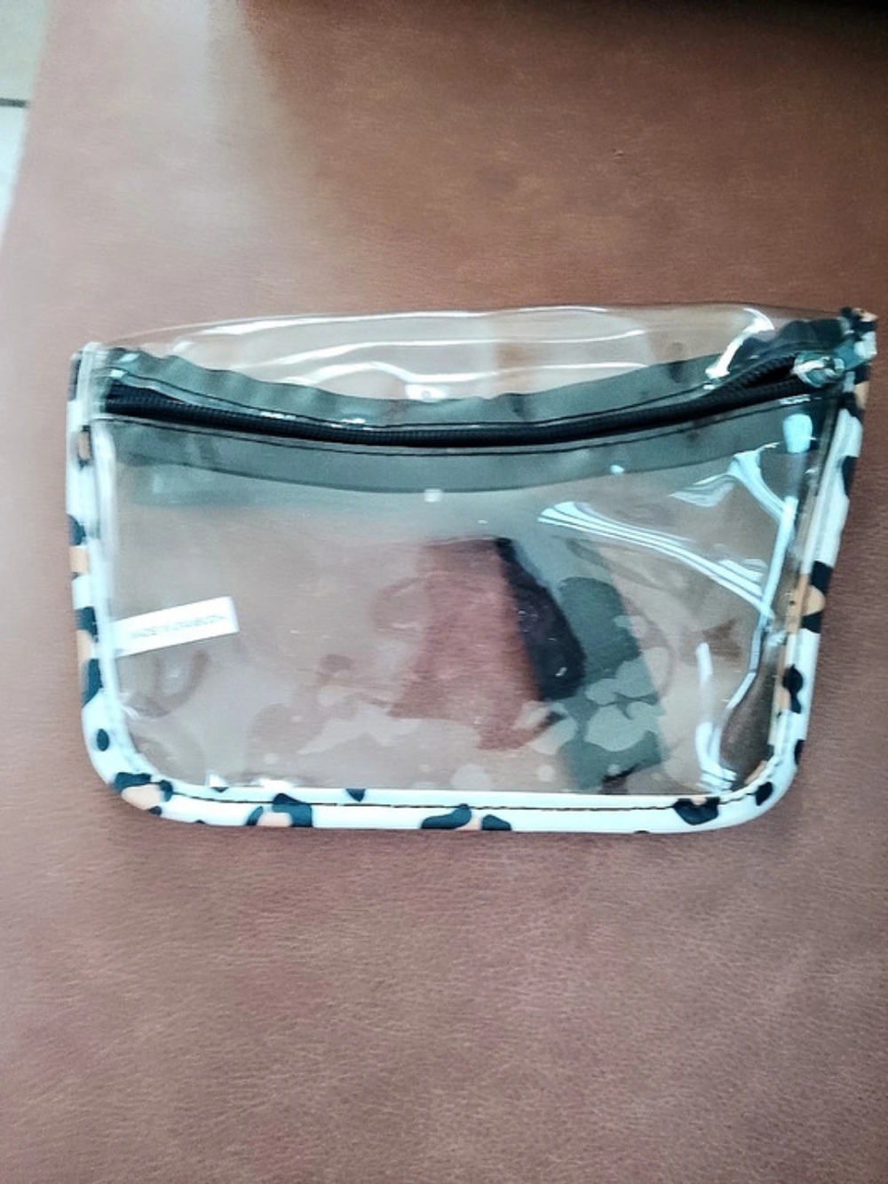 Clear & Blue Buffle Bag